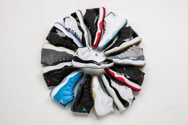 AJ11,Air Jordan 11  MJ 本人最喜爱的球鞋，22 年前的今天正式亮相！