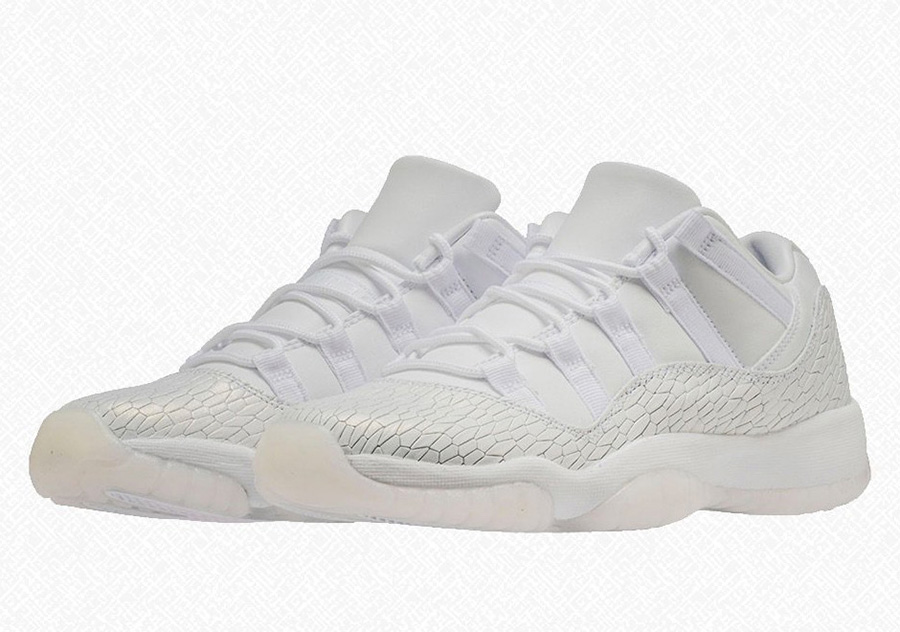 897331-100,AJ11 Low,AJ11,Air J 897331-100AJ11LOW 能让女生尖叫的 “华丽小白鞋”，就在 520 当天发售！