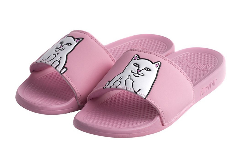 RIPNDIP  炎炎夏日即将来临，不妨选择来双 “贱猫” 拖鞋！