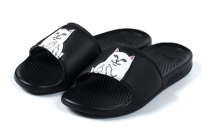 RIPNDIP  炎炎夏日即将来临，不妨选择来双 “贱猫” 拖鞋！