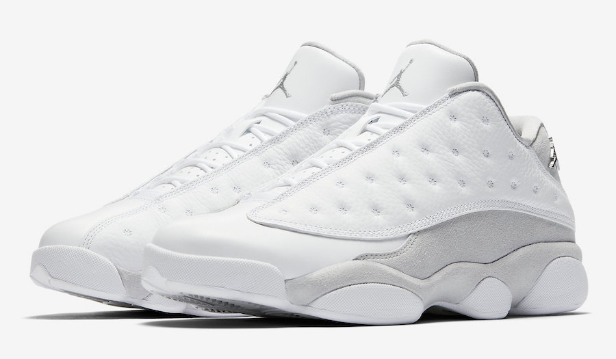 310810-100,AJ13,Air Jordan 13 310810-100AJ13 520 发售！Air Jordan 13 Low 白银配色带来全家族尺码