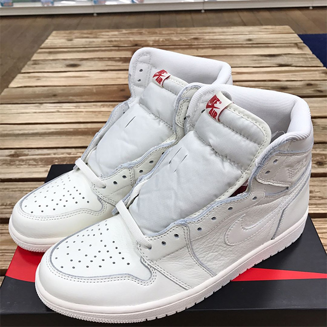 AJ1,Air Jordan 1 AJ1 Air Jordan 1 OG High 也有全白新配色！日本地区已发售