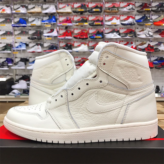AJ1,Air Jordan 1 AJ1 Air Jordan 1 OG High 也有全白新配色！日本地区已发售