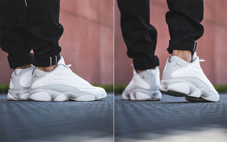 310810-100,AJ13,Air Jordan 13 310810-100AJ13 你的白银 Air Jordan 13 Low 都穿上脚了吗？