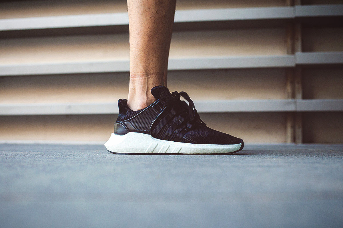 EQT 93/17 Boost,EQT,adidas  更为精致的全新黑白 EQT 93/17 Boost 曝光！