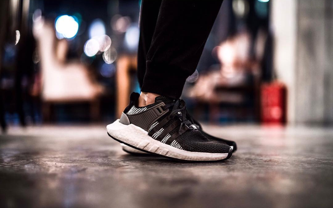 EQT 93/17 Boost,EQT,adidas  更为精致的全新黑白 EQT 93/17 Boost 曝光！