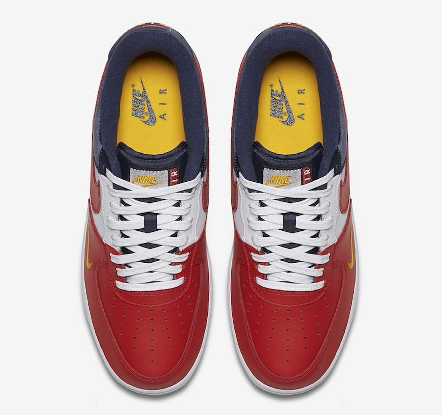 Nike,Air Force 1 Low,823511-60  白红蓝经典搭配！夏季版本 Air Force 1 Low 近期发售！