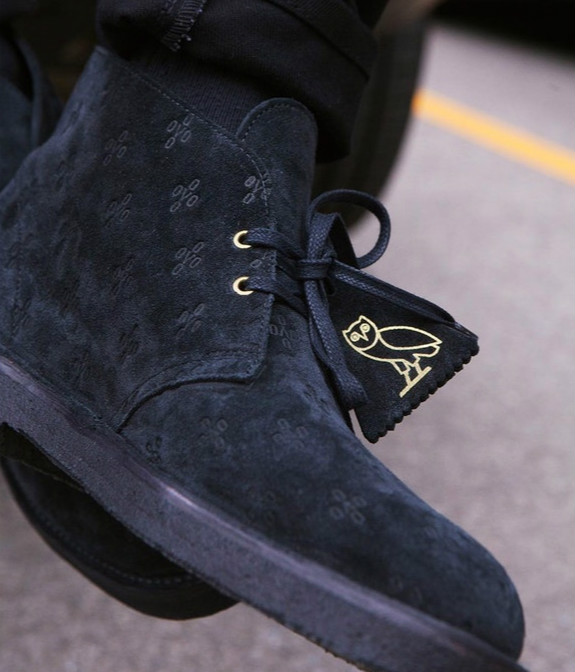 OVO,Clarks Originals  Drake 推出新鞋！OVO 与 Clarks Originals 联名即将发售！