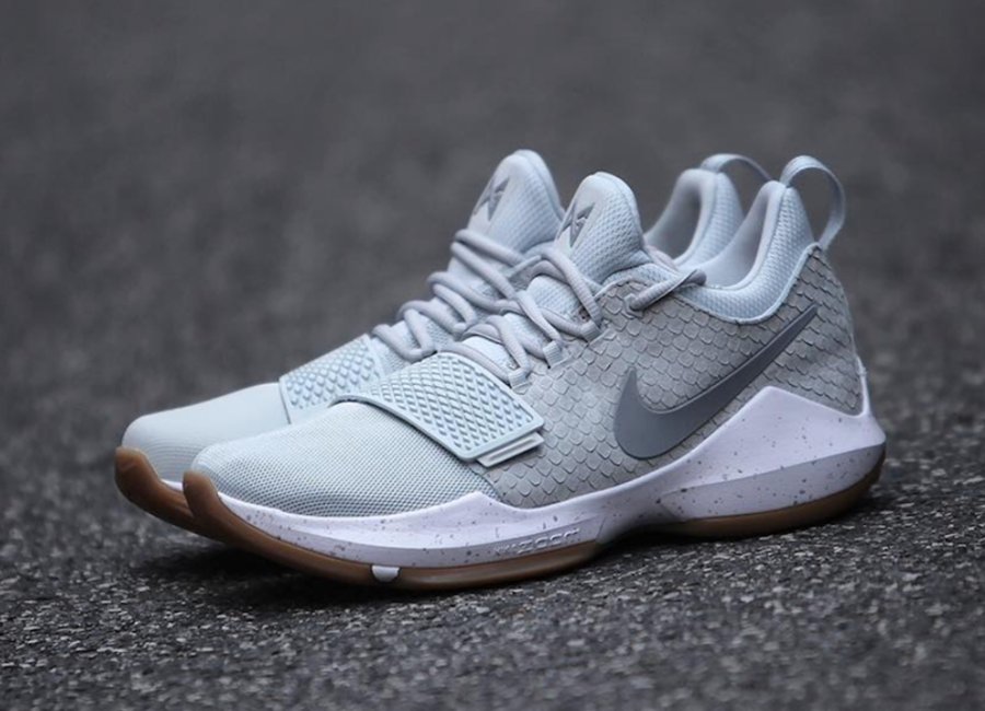 878627-008,Nike,PG1,Pure Plati  极似 2K 配色！酷灰 Nike PG1 “Pure Platinum” 实物释出
