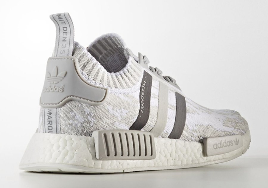NMD R1,Primeknit,adidas,BY9865  灰白噪音亮相！全新 NMD R1 Primeknit 官方图片释出