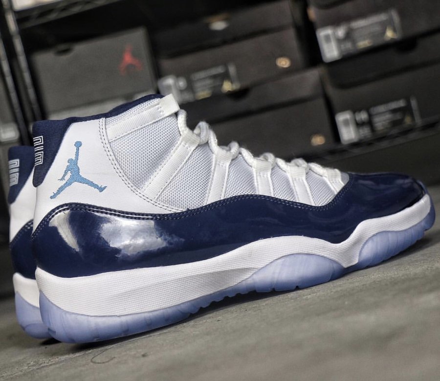 378037-123,AJ11,Air Jordan 11 378037-123AJ11 新图近赏，年底压轴大戏 Air Jordan 11 “Midnight Navy”