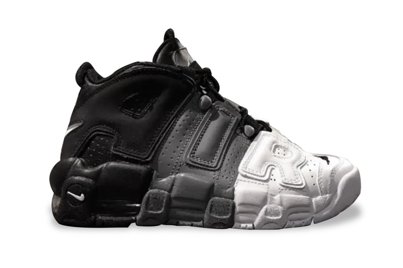 NikemAir More Uptempo,Tri-Colo  三色融为一体！Air More Uptempo “Tri-Color” 实物释出