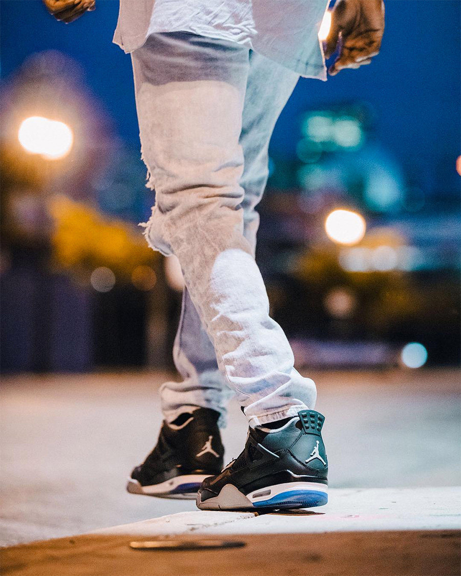 308497-006,AJ4,Air Jordan 4 308497-006AJ4 四代家族再添精品！黑蓝 Air Jordan 4 下周发售！