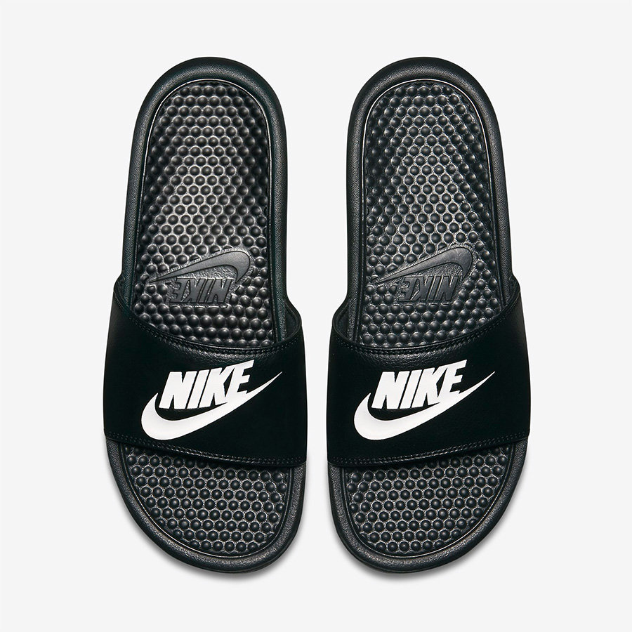 黑白,经典,色,Nike,Benassi,JDI,官网,再度  抓紧！黑白经典色 Nike Benassi JDI 官网再度上架！