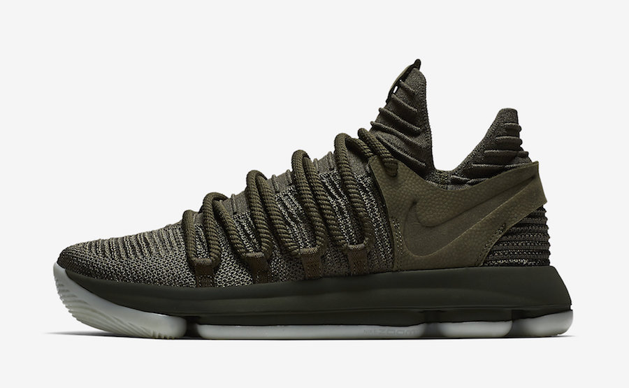 Nike,KD 10,943298-900  军事风！Nike 推出 KD 10 时尚配色现已上架！