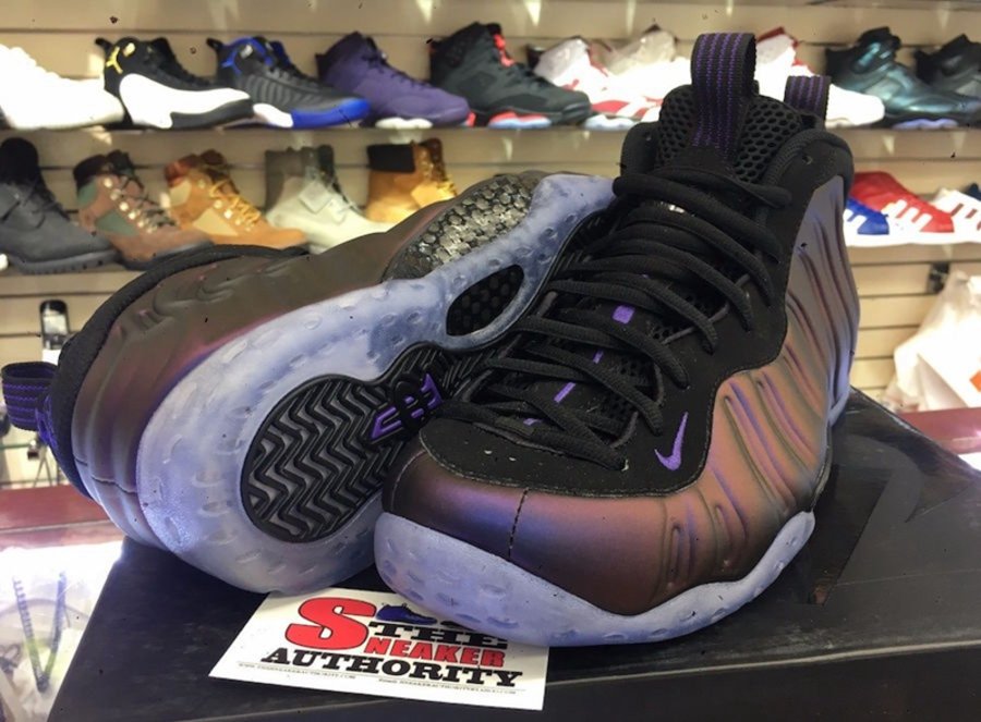 Air Foamposite One,Nike,314996  发售日期确定！紫喷 Air Foamposite One 实物细节曝光