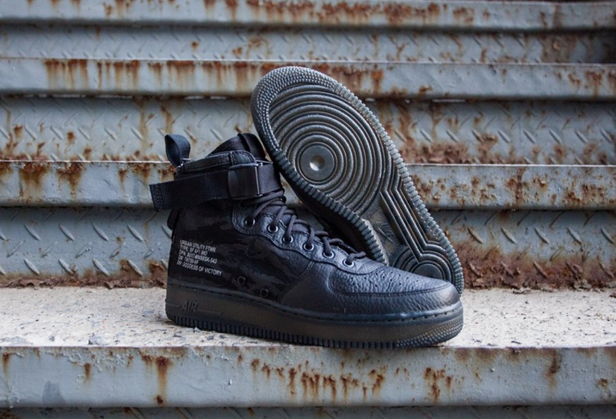Nike,SF-AF1 Mid,Tiger Camo,AA7  双拉链 + 虎纹迷彩！全新 Nike SF-AF1 Mid 实物开箱解读