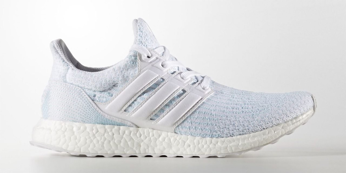 Ultra Boost,Parley  纯白登场！白珊瑚配色 Parley x Ultra Boost 即将发售