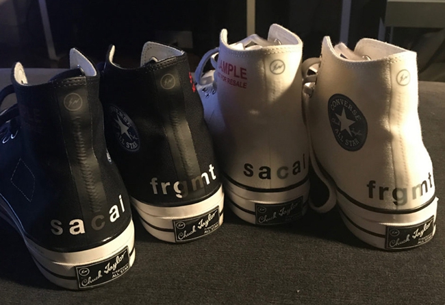 aca,fragment design,Converse  藤原浩再发大招！sacai x fragment design x Converse 三方联名曝光