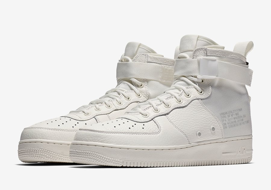 Nike,SF-AF1,AA6655-100  关注度不低！Nike SF-AF1 Mid “Triple Ivory” 发售信息