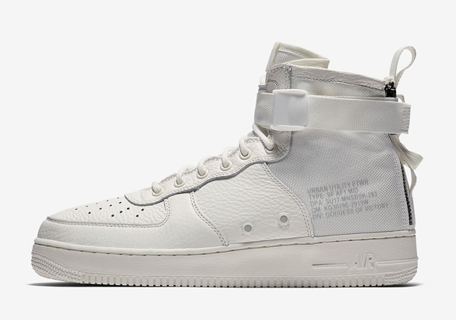 Nike,SF-AF1,AA6655-100  关注度不低！Nike SF-AF1 Mid “Triple Ivory” 发售信息