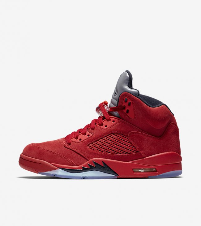 Air Jordan 5,AJ5,136027-602  上架提醒！Air Jordan 5 “Flight Suit” 明早 9 点发售！