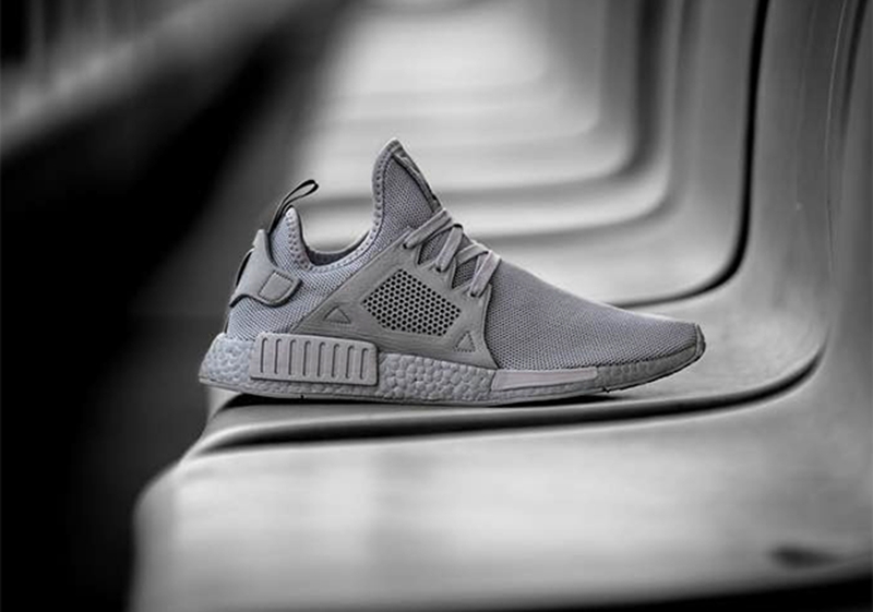 adidas,NMD XR1,Silver Boost  纯色风暴！这款 NMD XR1 “Silver Boost” 你给打几分？