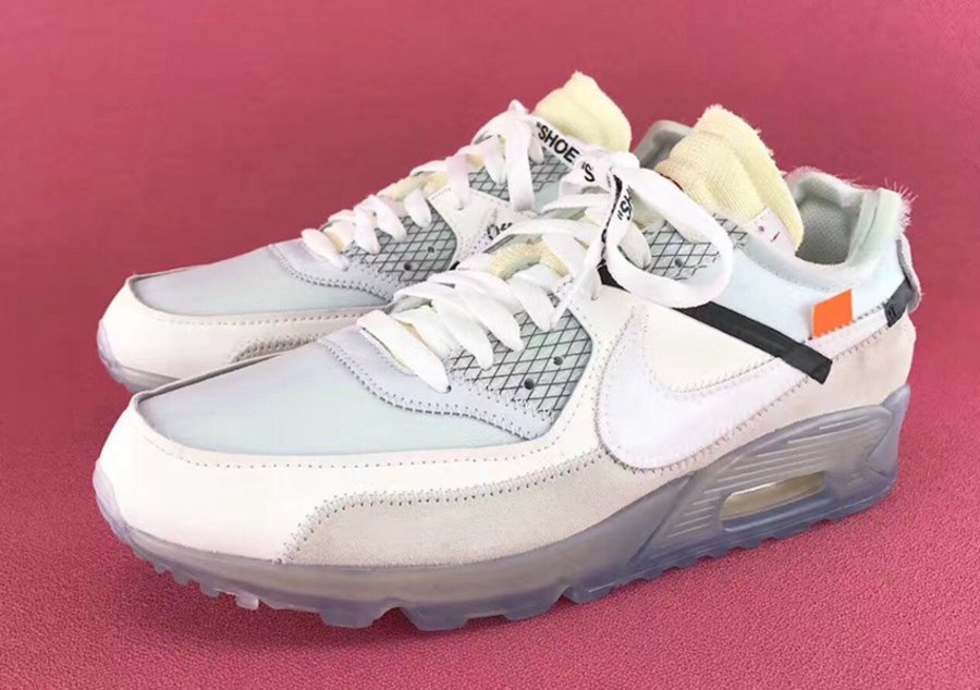 OFF-WHITE,Nike,Air Max 90,AA72  今年最吊人胃口的联名！OFF-WHITE x Air Max 90 细节流出
