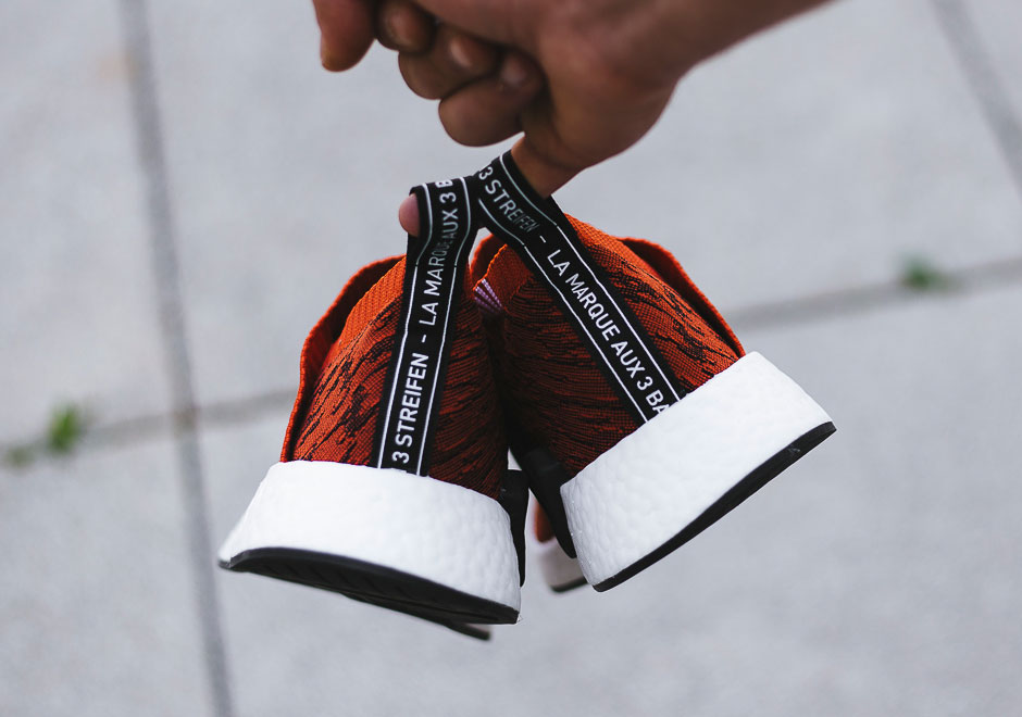 adidas,NMD CS2,BY9406  下周发售！adidas NMD CS2 “Harvest Red” 上脚近赏