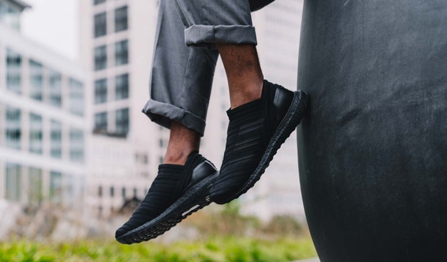 CG3657,Triple Black,Ultra Boos  极致酷黑！Nemeziz Tango 17+ Ultra Boost 上脚效果不俗