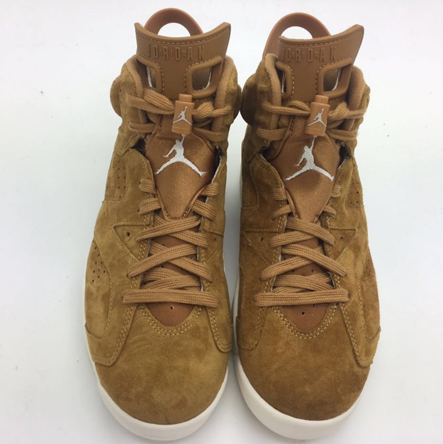 Air Jordan 6,Golden Harvest,AJ  质感麂皮鞋面！Air Jordan 6 “Golden Harvest” 年末登场