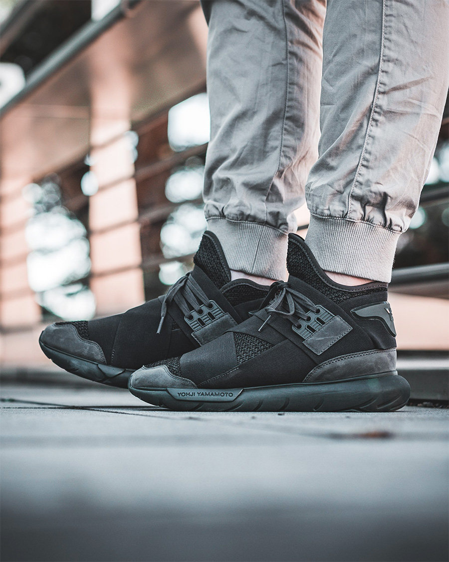Qasa High,Y-3  全新鞋面纹理，Y-3 Qasa High 2017FW 新品上脚展示