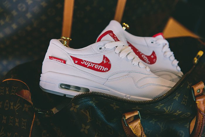 Nike,Air Max 1  Supreme x LV x Nike？定制版 Nike Air Max 1 美图欣赏