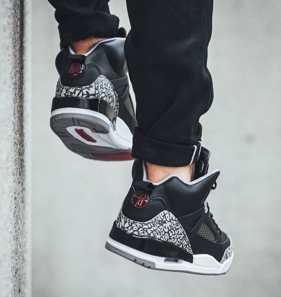 Jordan Spizike,Black Cement,31  熟悉的黑水泥！Jordan Spizike “Black Cement” 上脚效果不俗