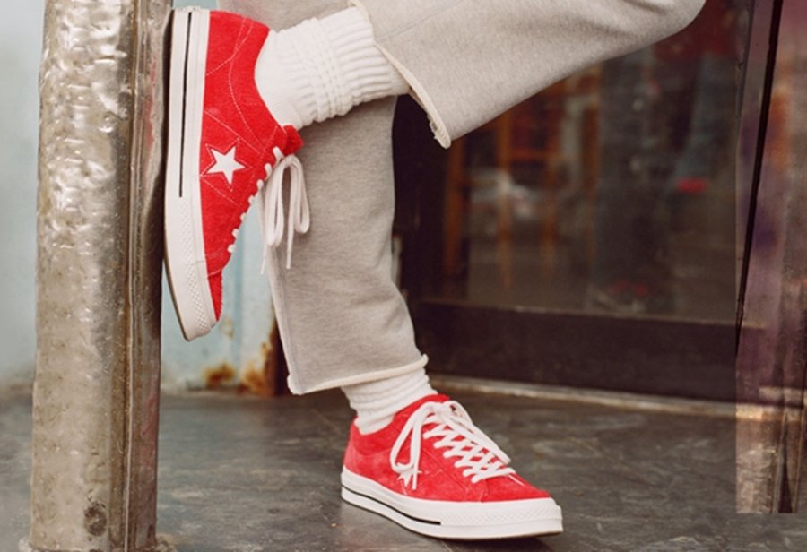 Converse,One Star  质感麂皮鞋面！两款 Converse One Star 现已发售