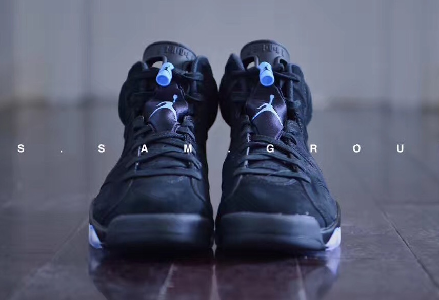 AJ6，Air Jordan 6  黑色北卡蓝！高人气 Air Jordan 6 “UNC” 年底发售