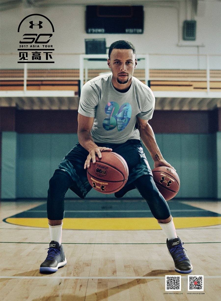 Under Armour,Curry,库里中国行,UA  UA 库里中国行！现在邀你一同亲临现场！
