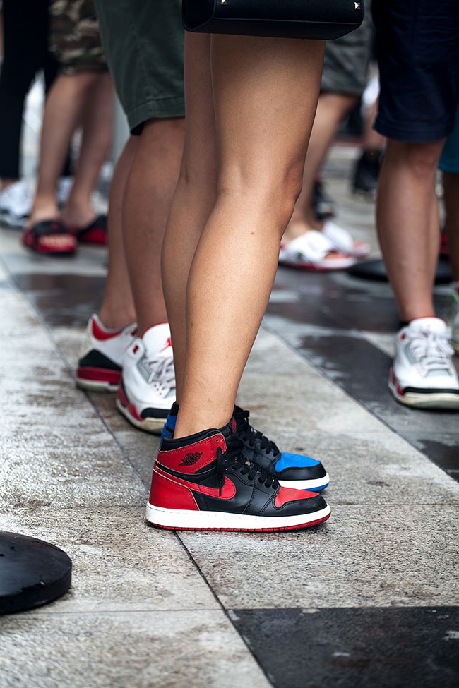 AJ1,Air Jordan 1  除了蓝红鸳鸯 AJ1，Jordan 旗舰店的开张还有哪些精彩上脚！