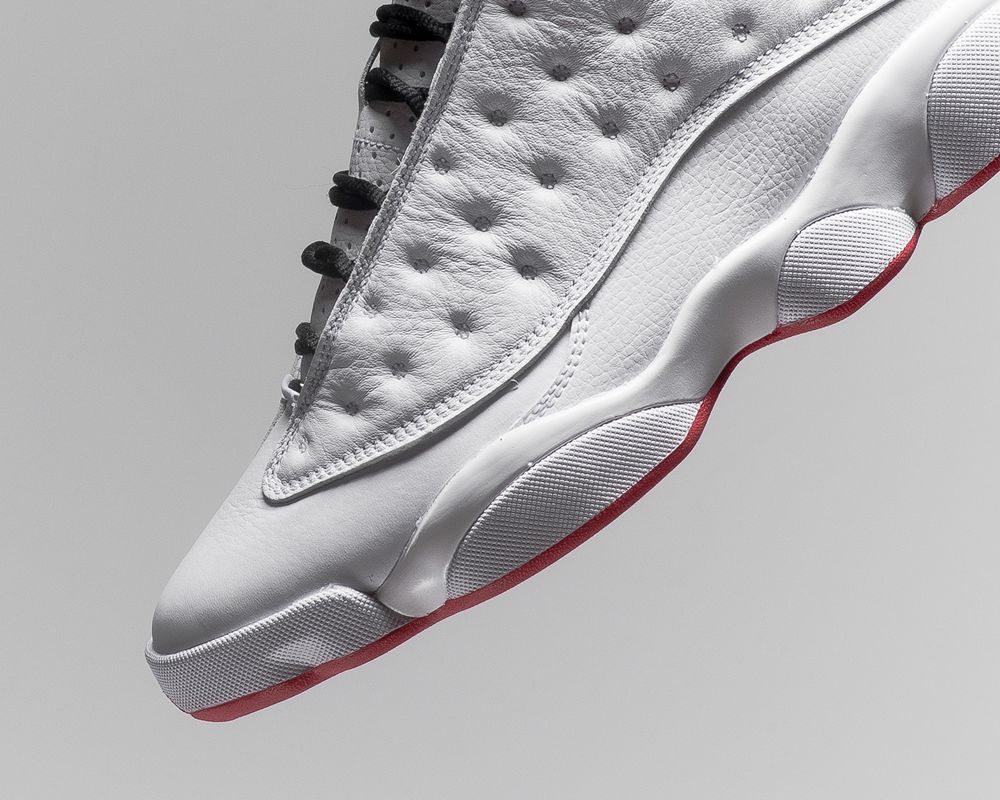 AJ13,Air Jordan 13  白红配色质感极佳！ Air Jordan 13 “HOF” 中国区官网预告已出！