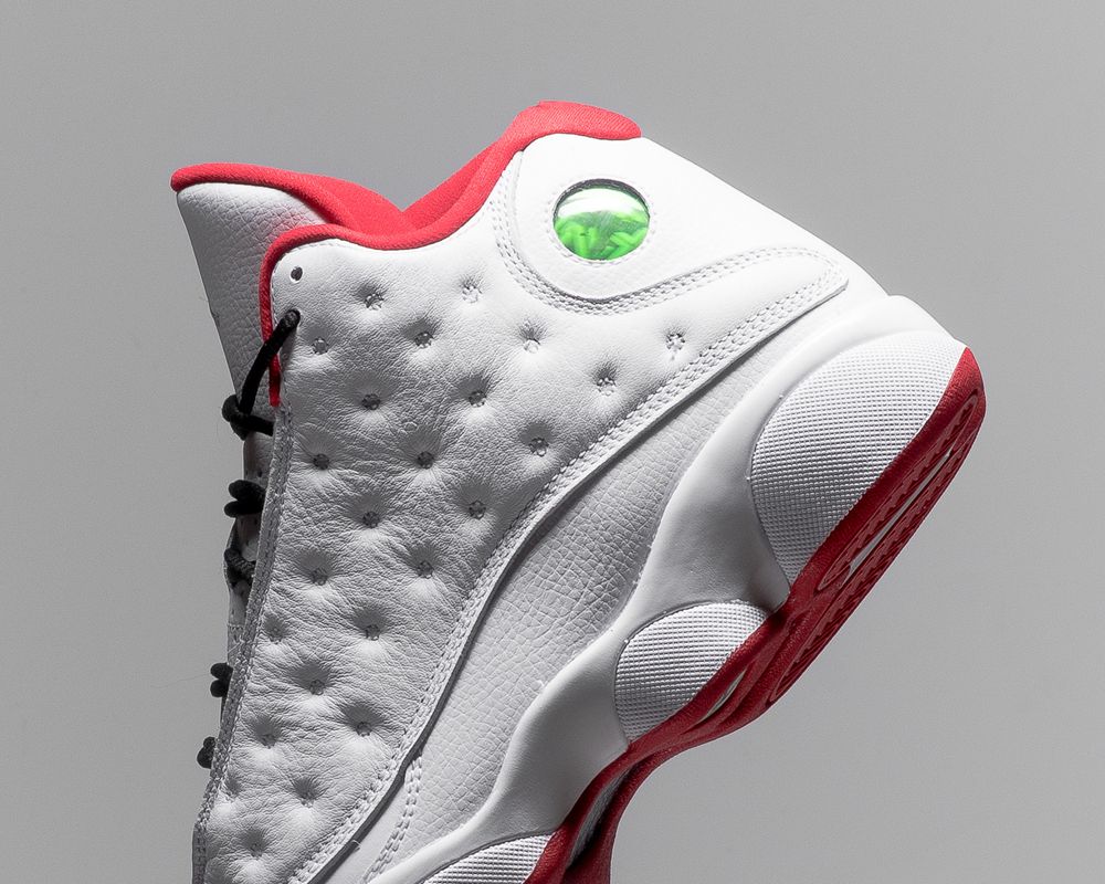 AJ13,Air Jordan 13  白红配色质感极佳！ Air Jordan 13 “HOF” 中国区官网预告已出！