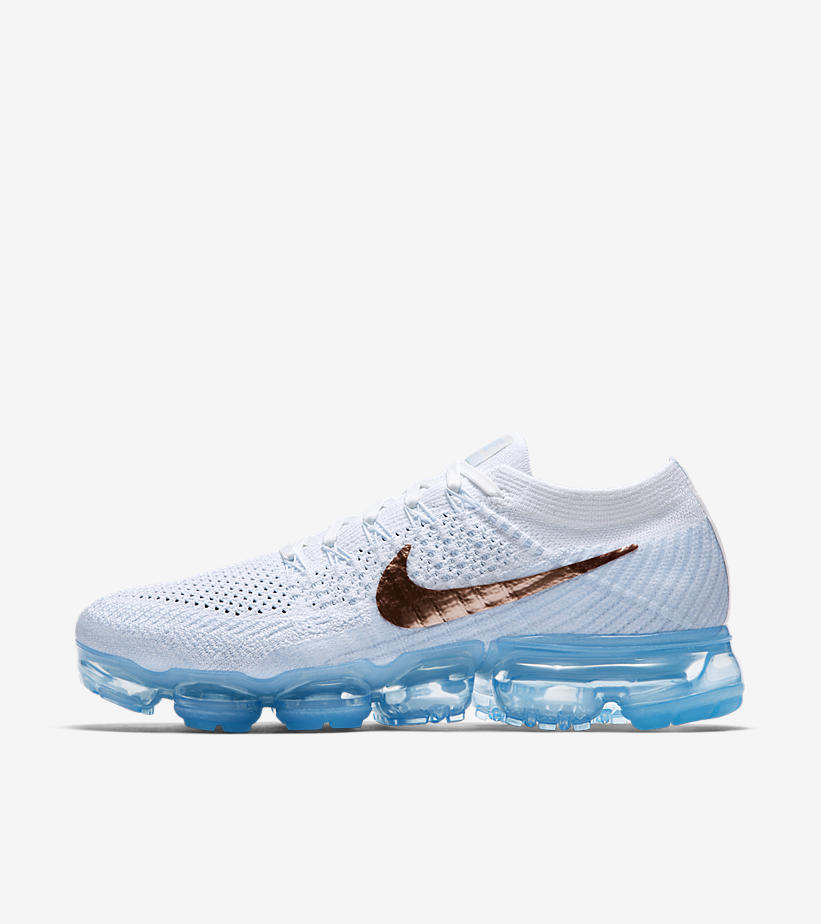Nike,VaporMax,849557-104,84955  液态铜 Swoosh ！男女款 Nike VaporMax 下月 3 号发售