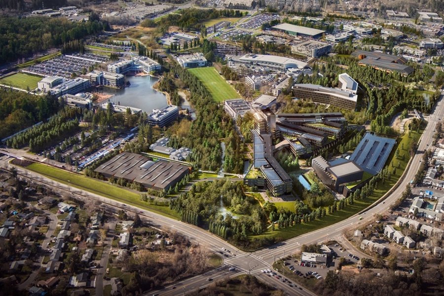 Nike,美国总部,扩建  耗资超 10 亿！Nike 美国总部扩建假想图释出