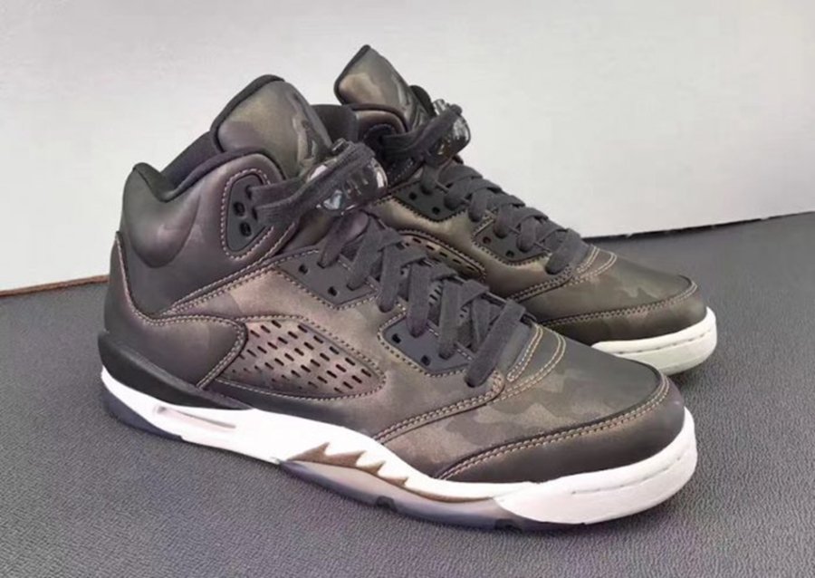 Air Jordan 5,AJ5,919710-030  反光迷彩！Air Jordan 5 Premium Heiress 新品亮相