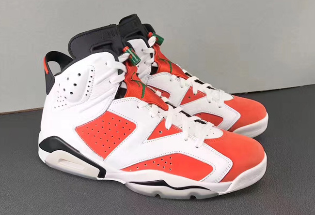 384664-145,AJ6,Air Jordan 6 384664-145AJ6 经典活力撞色方案，Air Jordan 6 “Gatorade” 佳得乐 10 月发售