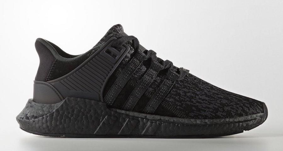 BY9512,EQT 93/17,adidas BY9512 全黑配色不全黑？这是你等了好久的 EQT 93/17！
