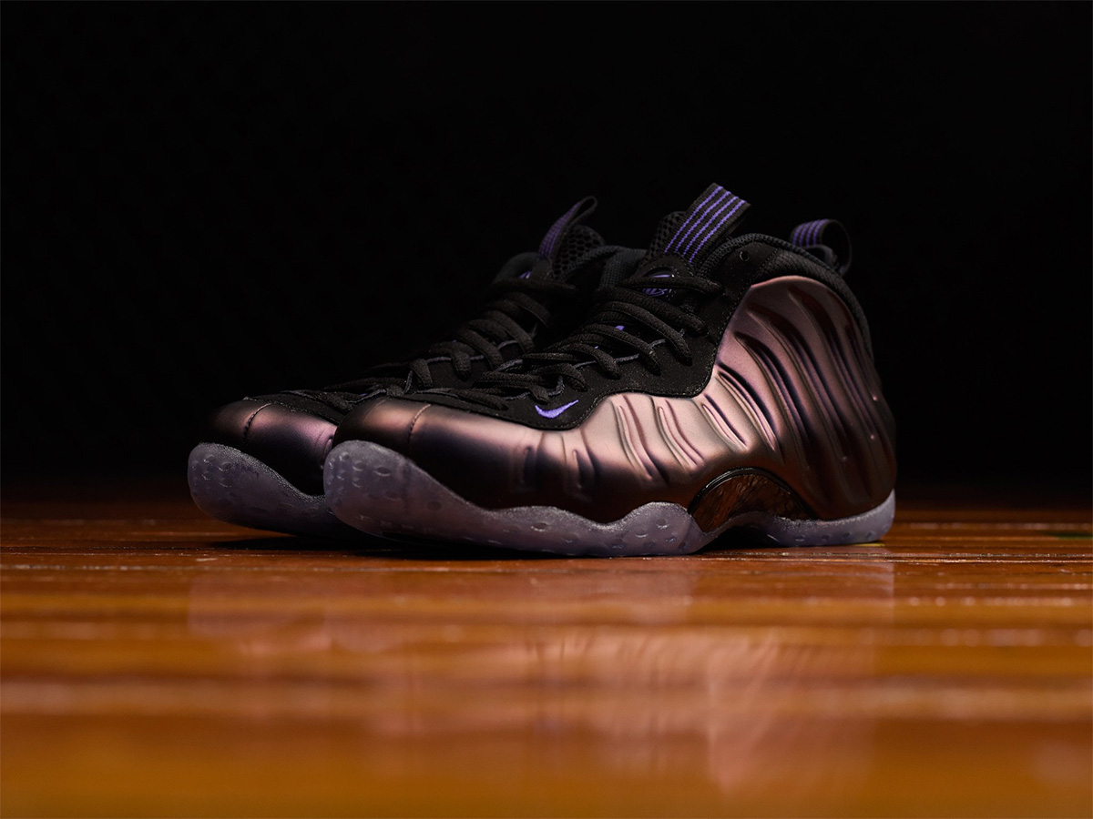 314996-008,Foamposite One,Foam 314996-008 闷骚至极！茄紫喷 Nike Air Foamposite One “Eggplant” 下周发售