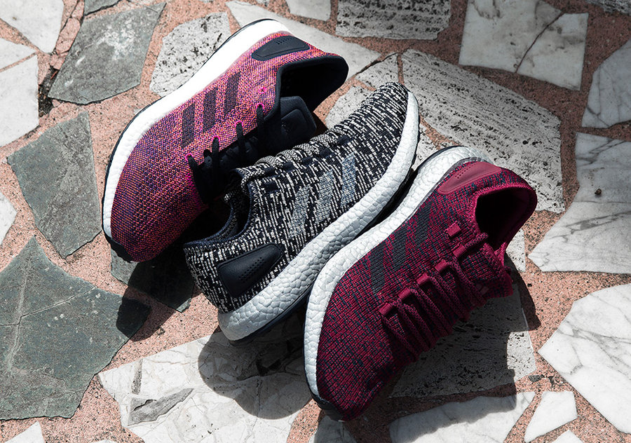 adidas,Pure Boost  噪音纹理 + 银色 Boost！全新 adidas Pure Boost 现已发售