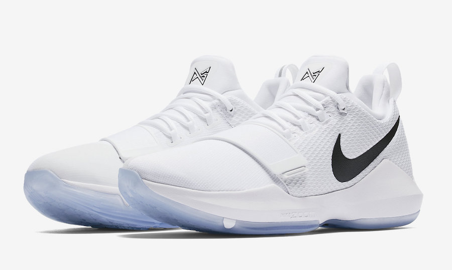 Nike,PG 1,878627-100  干净利索的黑白搭配！全新 Nike PG 1 明日发售