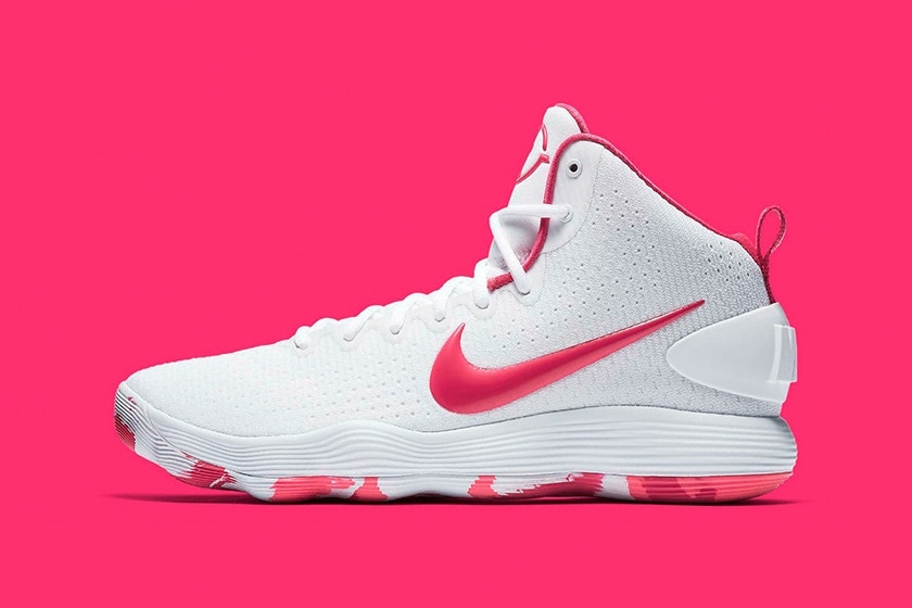 Nike,Hyperdunk 2017  抗乳腺癌配色！粉嫩 React Hyperdunk “Kay Yow” 九月发售！