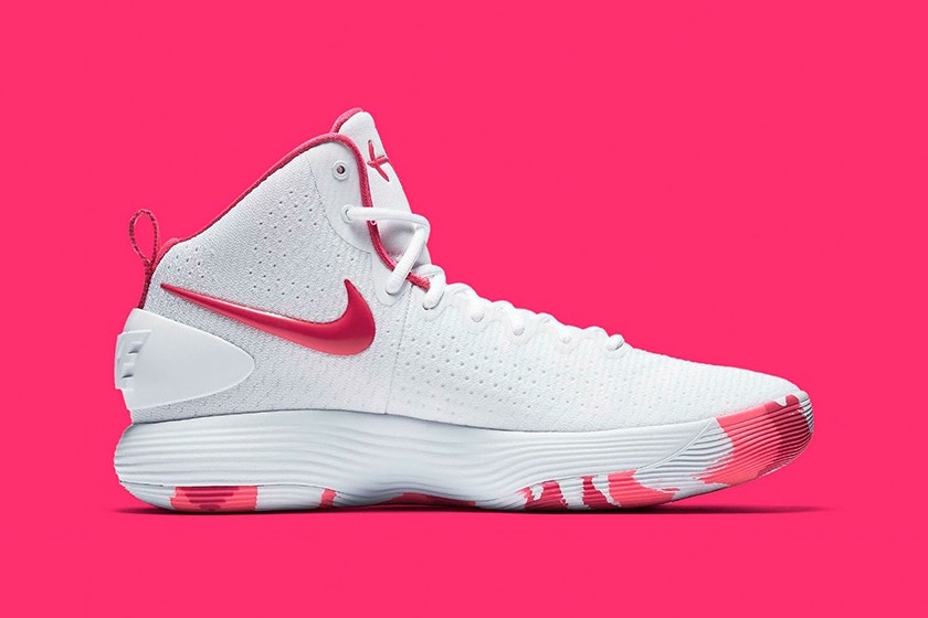 Nike,Hyperdunk 2017  抗乳腺癌配色！粉嫩 React Hyperdunk “Kay Yow” 九月发售！